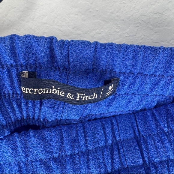 Abercrombie and Fitch Cobalt Blue Pants Pull On Size M - Picture 6 of 7